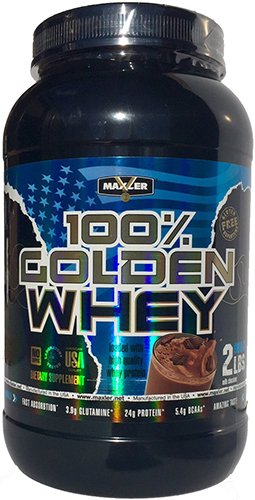 100% Golden Whey, 908 g, Maxler. Whey Protein Blend. 