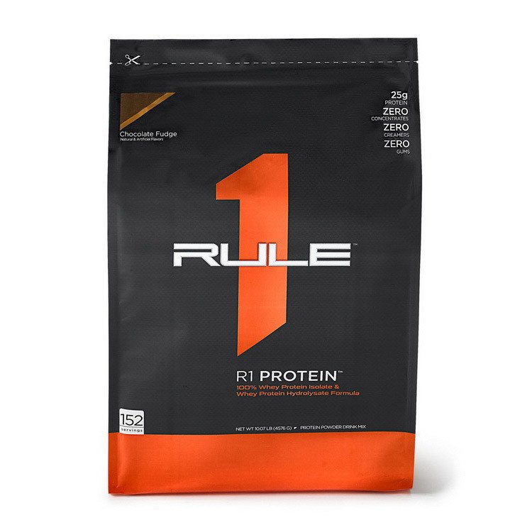 Сывороточный протеин изолят R1 (Rule One) Protein 4570 грамм Шоколадная помадка,  мл, Rule One Proteins. Сывороточный изолят. Сухая мышечная масса Снижение веса Восстановление Антикатаболические свойства 