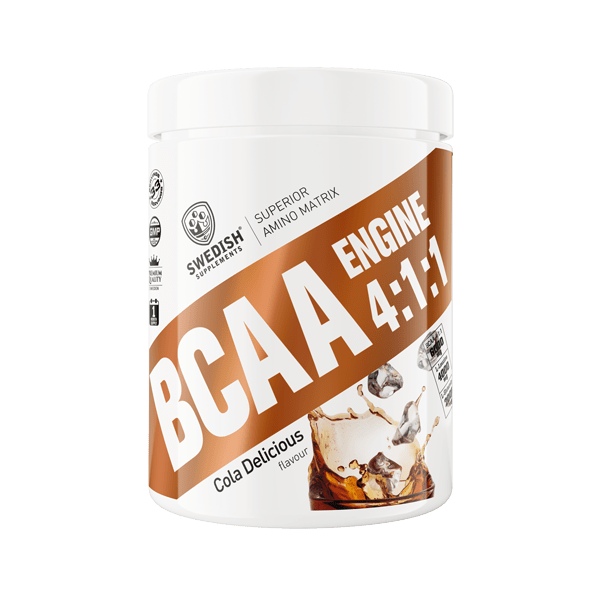 Swedish Supplements BCAA Engine 4:1:1 400g - cola delicious,  ml, Swedish Supplements. BCAA. Weight Loss recovery Anti-catabolic properties Lean muscle mass 