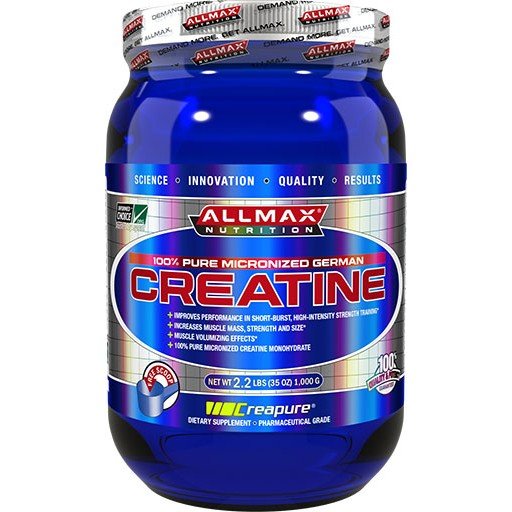 Creatine, 1000 g, AllMax. Monohidrato de creatina. Mass Gain Energy & Endurance Strength enhancement 