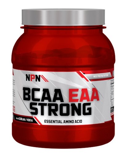 BCAA EAA Strong, 400 г, Nex Pro Nutrition. BCAA. Снижение веса Восстановление Антикатаболические свойства Сухая мышечная масса 