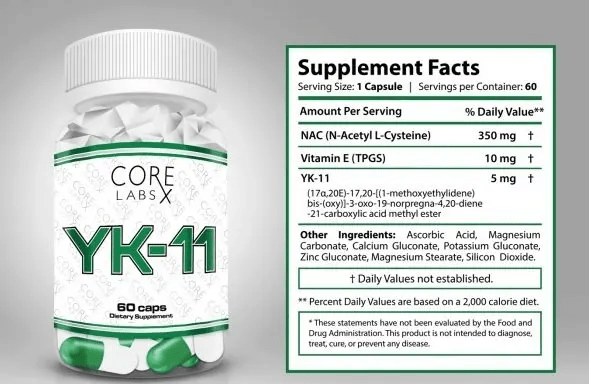 CORE LABS Сore labs YK11 60 шт. / 60 servings,  ml, Core Labs. SARM