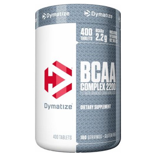 BCAA Dymatize BCAA Complex 2200, 400 каплет,  мл, Dymatize Nutrition. BCAA. Снижение веса Восстановление Антикатаболические свойства Сухая мышечная масса 