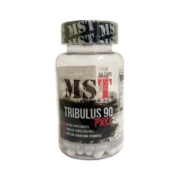 Трибулус террестрис MST Tribulus 90 PRO (90 капс) мст про,  мл, MST Nutrition. Трибулус. Поддержание здоровья Повышение либидо Повышение тестостерона Aнаболические свойства 