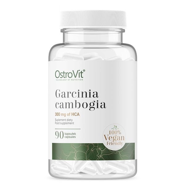 Натуральная добавка OstroVit Vege Garcinia Cambogia, 90 вегакапсул,  мл, OstroVit. Hатуральные продукты. Поддержание здоровья 