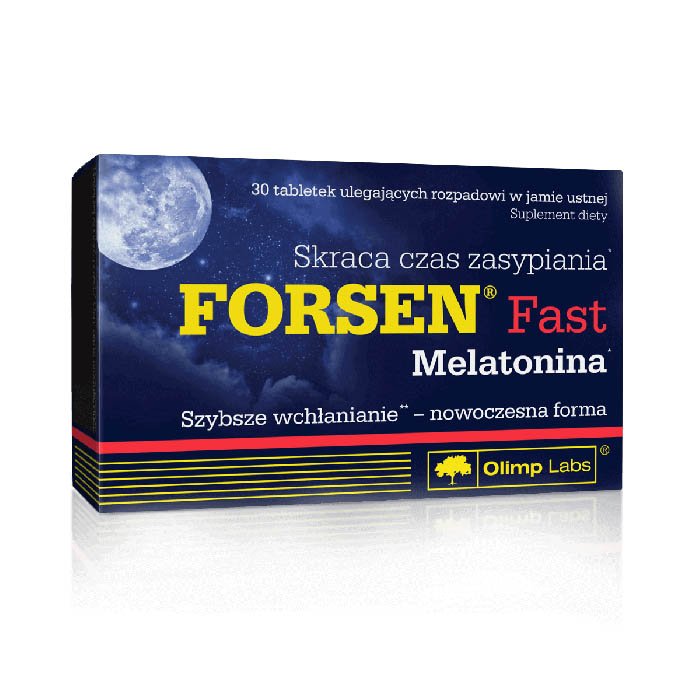 Восстановитель Olimp Forsen Fast Melatonina, 30 таблеток,  мл, NZMP. Послетренировочный комплекс. Восстановление 