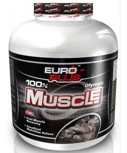 Olympic Muscle, 1760 g, Euro Plus. Gainer. Mass Gain Energy & Endurance recovery 