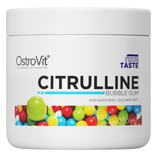 Аминокислота OstroVit Citrulline, 210 грамм Жевательная резинка СРОК 01.22,  ml, OstroVit. Amino Acids. 