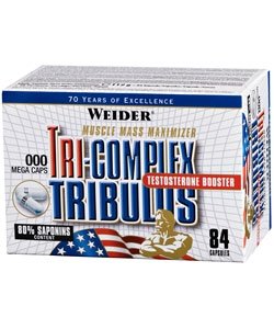 Tri-Complex Tribulus, 84 pcs, Weider. Tribulus. General Health Libido enhancing Testosterone enhancement Anabolic properties 
