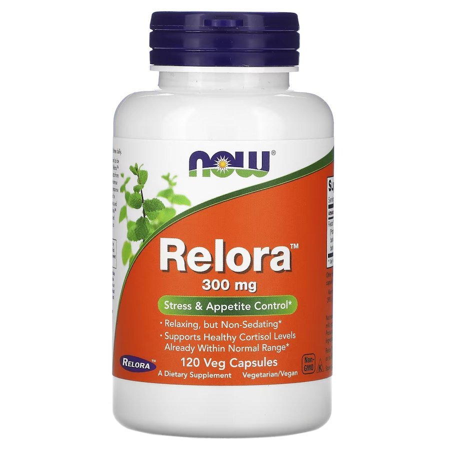 Натуральная добавка NOW Relora 300 mg, 120 вегакапсул,  мл, Now. Hатуральные продукты. Поддержание здоровья 