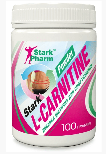 Жироспалювач Stark Pharm L-Carnitine Powder 100 г,  ml, Stark Pharm. Fat Burner. Weight Loss Fat burning 
