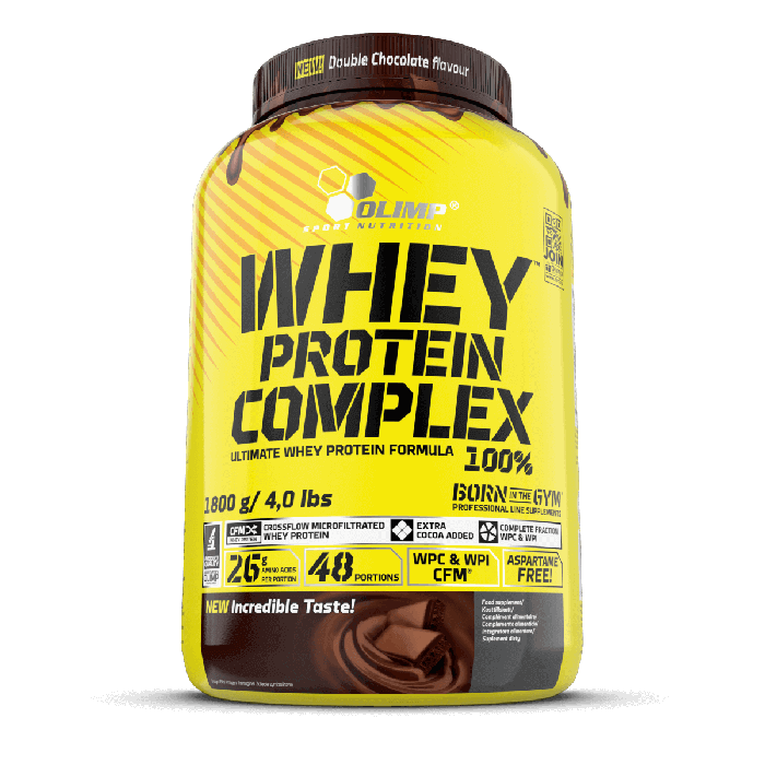 Olimp Labs Сывороточный протеин концентрат Olimp Whey Protein Complex 100%  (1800 г) олимп вей комплекс двойной шоколад, , 1.8 