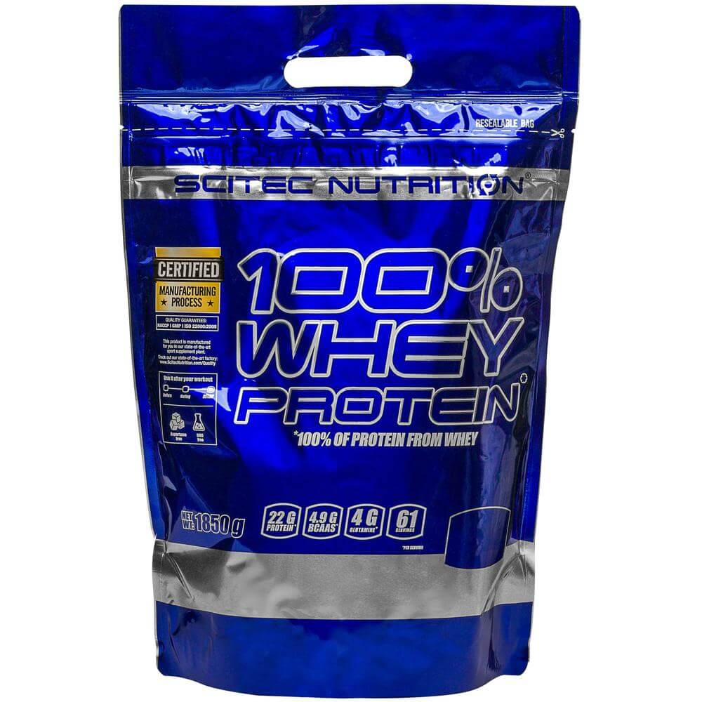 100% Whey Protein, 2350 g, Scitec Nutrition. Suero concentrado. Mass Gain recuperación Anti-catabolic properties 