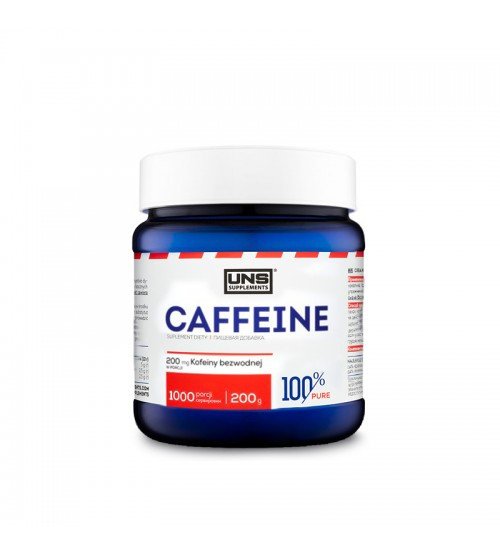 UNS Кофеин UNS 100% Pure Caffeine 200 грамм, , 