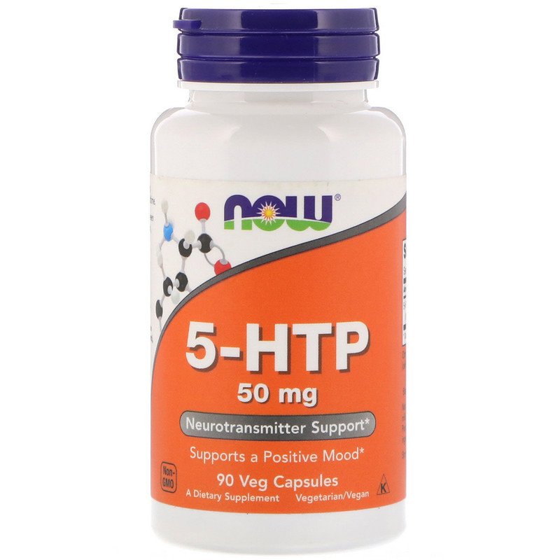 5-HTP 50 mg NOW Foods 90 caps,  мл, Now. 5-HTP. 
