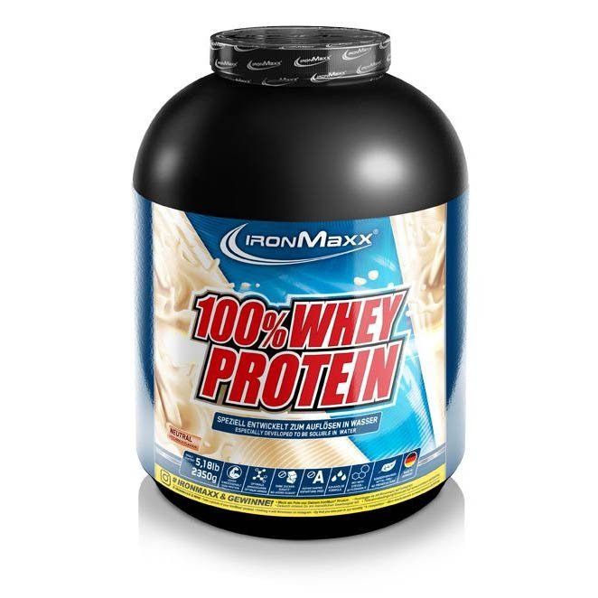 Протеин Ironmaxx 100% Whey Protein, 2.35 кг Ваниль-кофе,  мл, IronMaster. Протеин. Набор массы Восстановление Антикатаболические свойства 