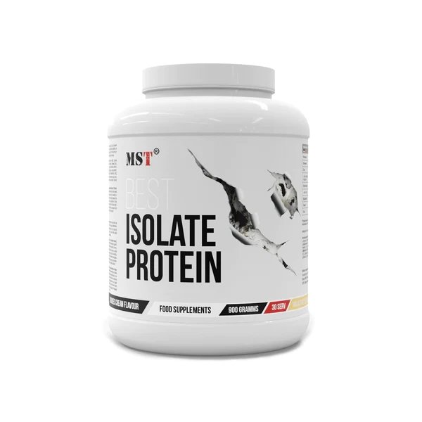 Протеин MST Best Isolate Protein, 900 грамм Печенье-крем,  мл, MST Nutrition. Протеин. Набор массы Восстановление Антикатаболические свойства 