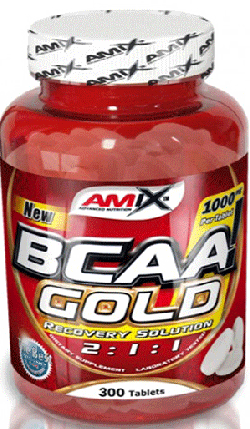 BCAA Gold, 300 pcs, AMIX. BCAA. Weight Loss recovery Anti-catabolic properties Lean muscle mass 