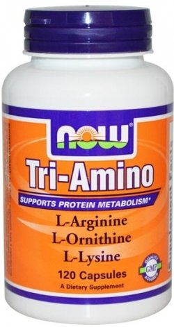 Tri-Amino, 120 pcs, Now. Amino acid complex. 
