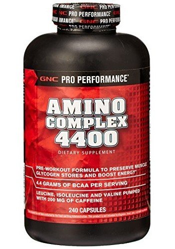 Amino Complex 4400, 240 pcs, GNC. BCAA. Weight Loss स्वास्थ्य लाभ Anti-catabolic properties Lean muscle mass 