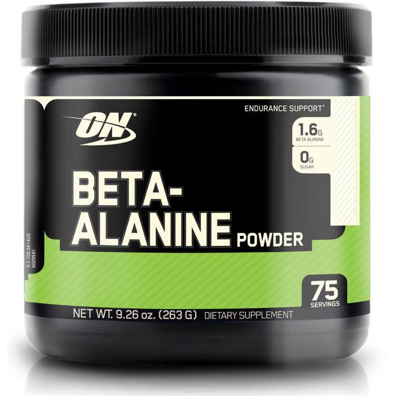 Аминокислота Optimum Beta-Alanine Powder, 263 грамма Без вкуса,  мл, Optimum Nutrition. Аминокислоты. 