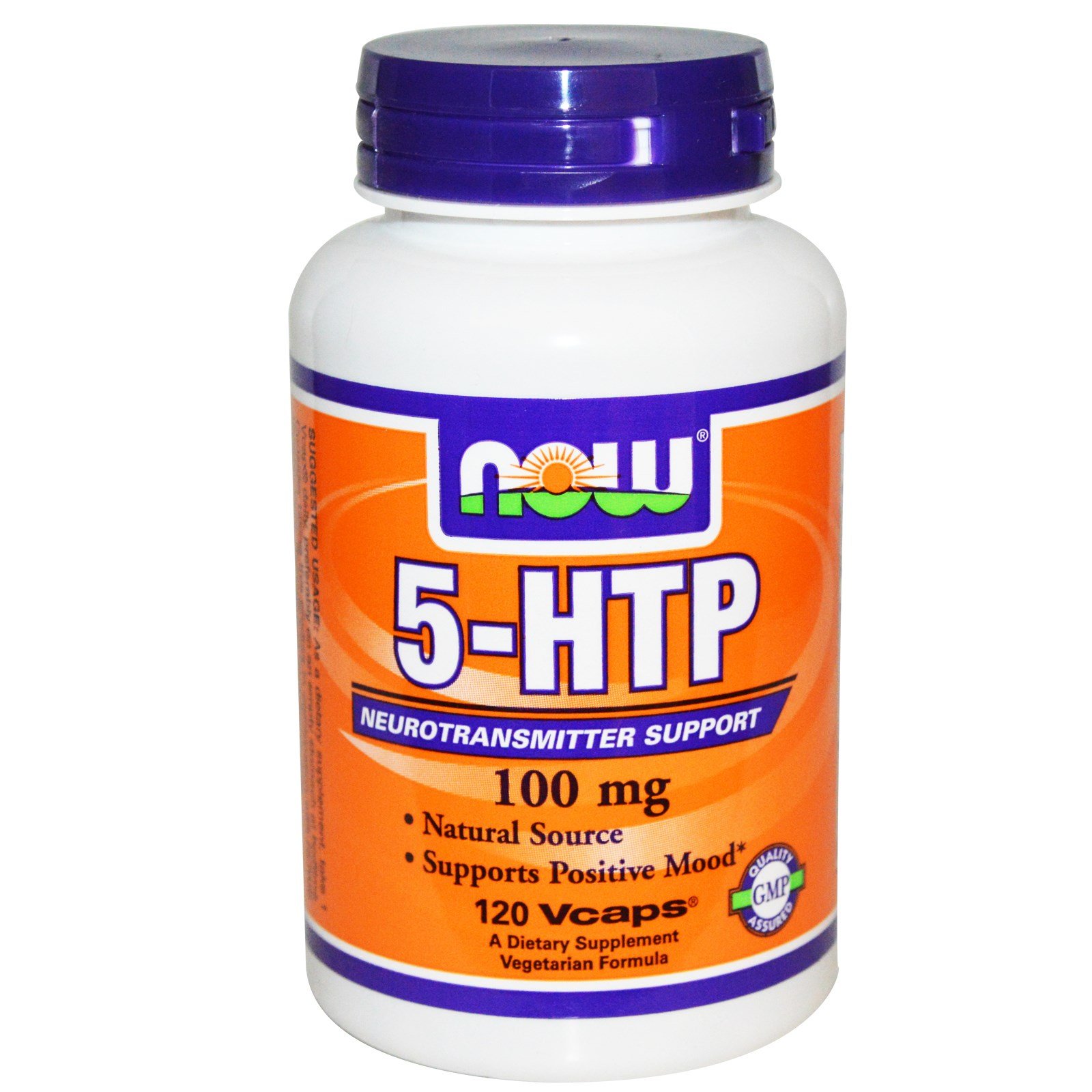 Now 5 HTP 100 mg, , 60 шт