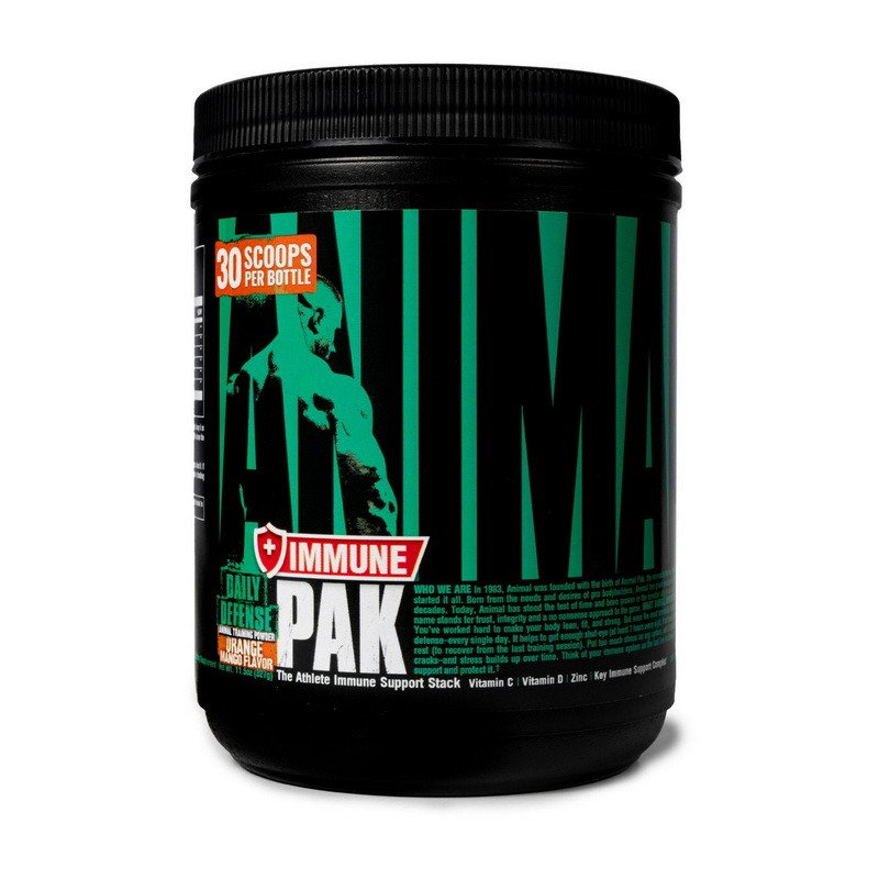 Universal Nutrition Комплекс витаминов и минералов Universal Animal Immune Pak 327 грамм Апельсин манго, , 