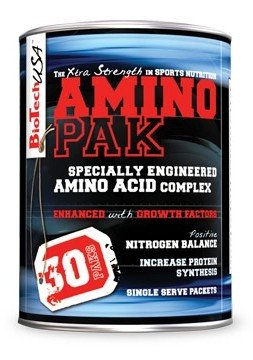 Amino Pak, 30 piezas, BioTech. Complejo de aminoácidos. 