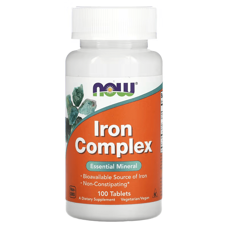 Now NOW Foods Iron Complex 100 Tabs, , 100 шт