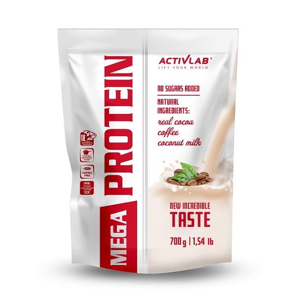 ActivLab Сывороточный протеин концентрат Activlab Mega Protein 700 грамм Кофе, , 