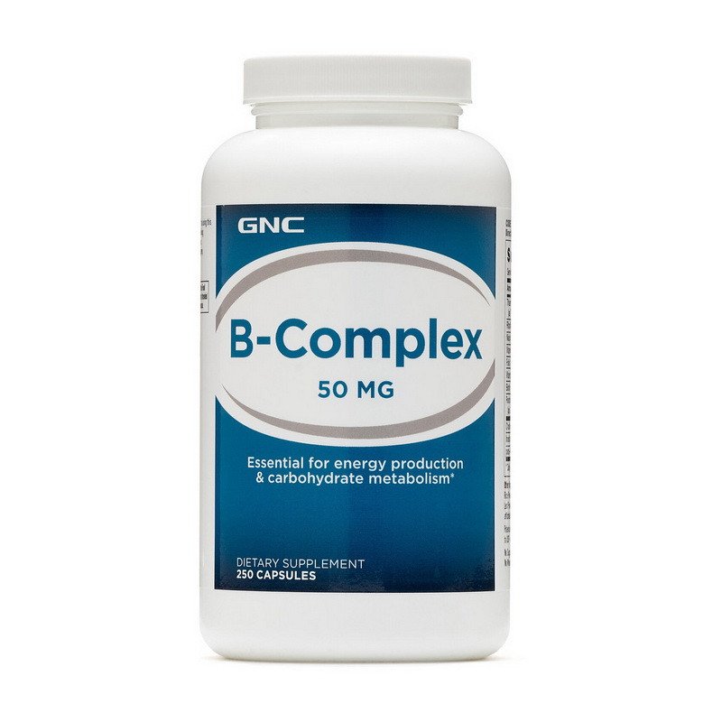 GNC Комплекс витаминов группы Б GNC B-Complex 50 250 капсул, , 