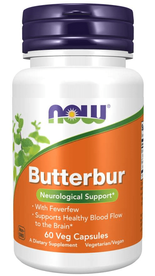 NOW Foods Butterbur 60 VCaps,  мл, Now. Спец препараты. 