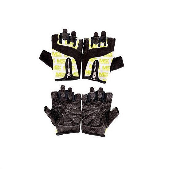 Атлетические перчатки Smart Zip Gloves Lime S,  мл, MEX Nutrition. Перчатки для фитнеса. 