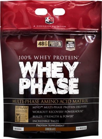 Whey Phase, 4500 g, 4 Dimension. Whey Protein Blend. 