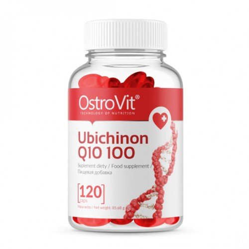 Ubichinon Q10 100, 120 pcs, OstroVit. Coenzym Q10. General Health Antioxidant properties CVD Prevention Exercise tolerance 