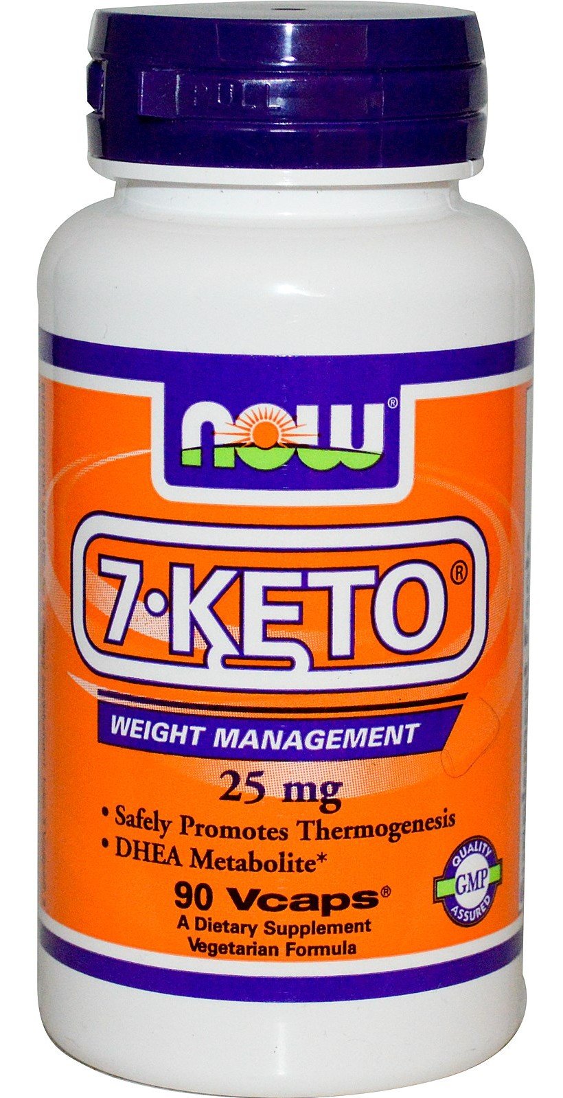 7-KETO 25 mg, 90 шт, Now. Спец препараты. 