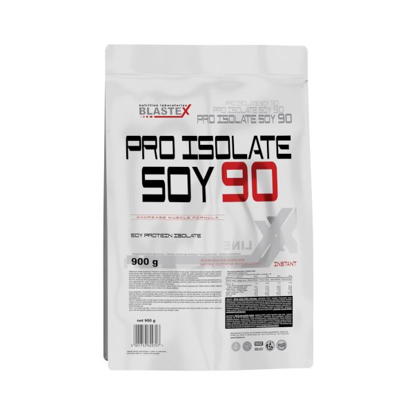 Pro Isolate Soy 90, 900 g, Blastex. Proteína de soja. 