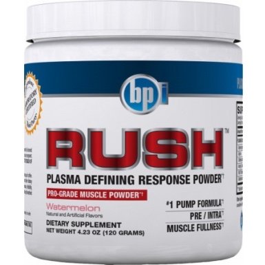 Rush, 120 g, BPi Sports. Pre Workout. Energy & Endurance 