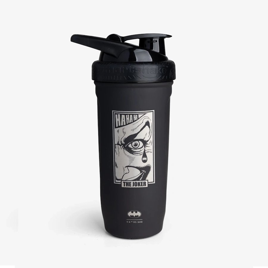 SmartShake Шейкер Smart Shake Reforce Stainless Steel DC 900 мл, Joker Wanted, , 