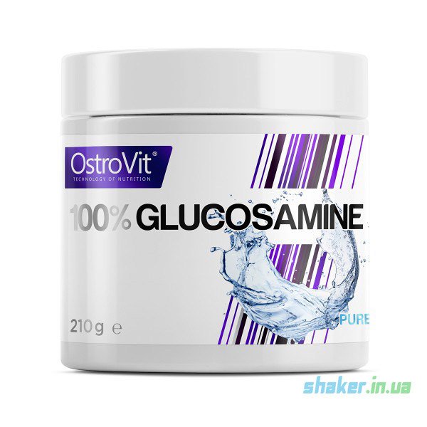 Глюкозамин OstroVit 100% Glucosamine (210 г) островит,  мл, OstroVit. Глюкозамин. Поддержание здоровья Укрепление суставов и связок 