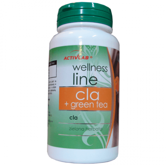 CLA plus Green Tea, 30 шт, ActivLab. Жиросжигатель. Снижение веса Сжигание жира 