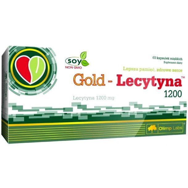 Натуральная добавка Olimp Gold Lecytyna, 60 капсул,  мл, Olimp Labs. Hатуральные продукты. Поддержание здоровья 