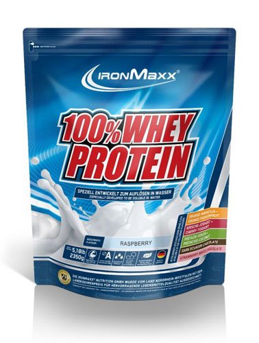 IronMaxx IronMaxx 100 % Whey Protein 2350 г Клубника, , 2350 г