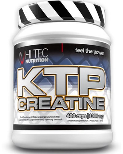KTP Creatine, 400 piezas, Hi Tec. Monohidrato de creatina. Mass Gain Energy & Endurance Strength enhancement 