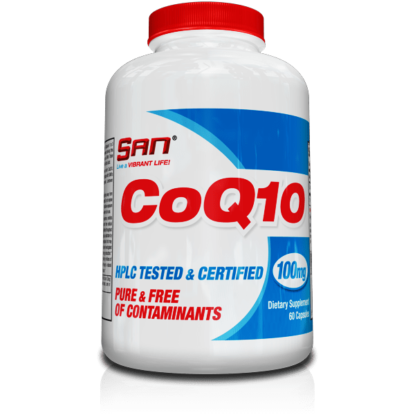 Витамины и минералы SAN CoQ10, 60 капсул ,  ml, San. Coenzym Q10. General Health Antioxidant properties CVD Prevention Exercise tolerance 