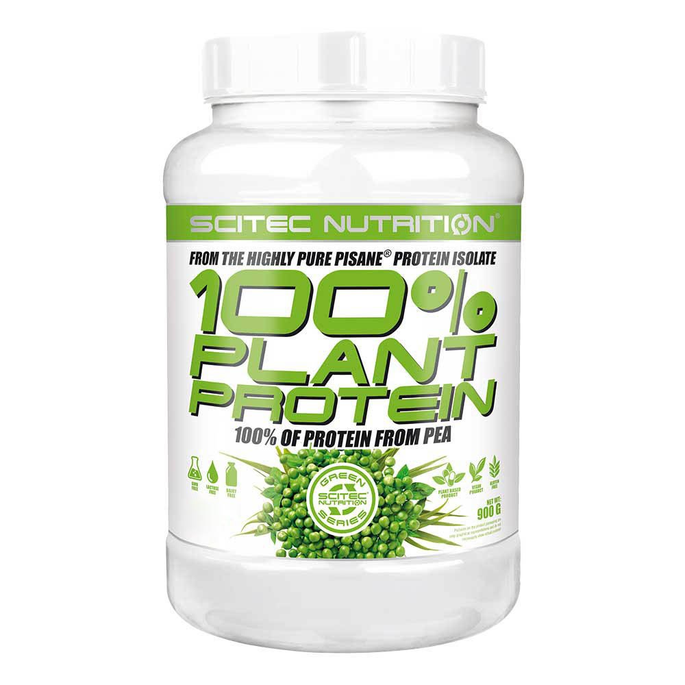 Scitec Nutrition Протеин Scitec 100% Plant Protein, 900 грамм - Green Series Банан-ваниль, , 900  грамм