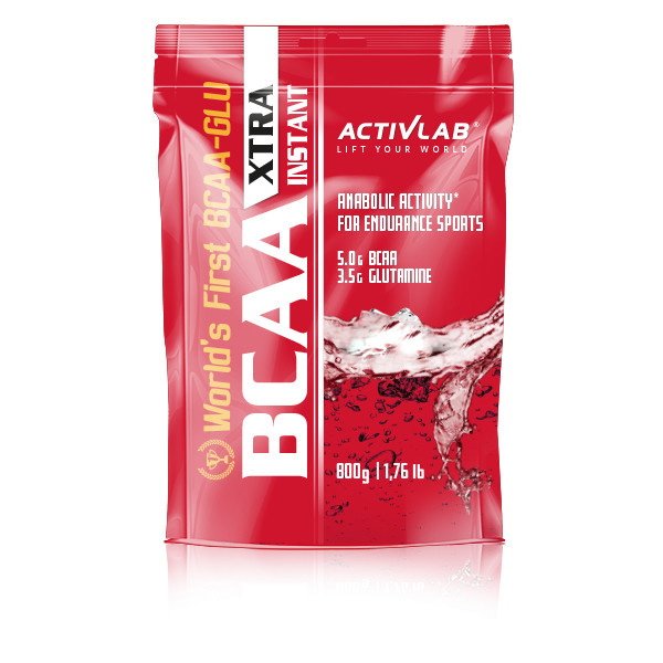 BCAA Activlab BCAA Xtra Instant, 800 грамм Апельсин,  ml, ActivLab. BCAA. Weight Loss recovery Anti-catabolic properties Lean muscle mass 