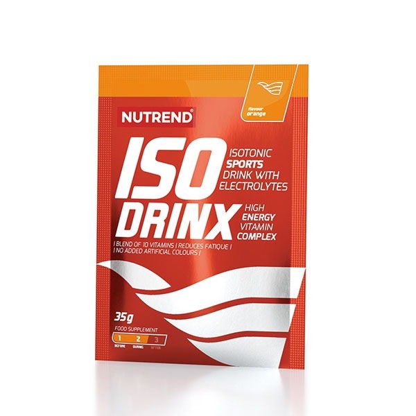 Изотоники Nutrend IsoDrinx, 35 грамм Апельсин,  мл, Nutrend. Изотоники. Поддержание здоровья Восстановление Восстановление электролитов 