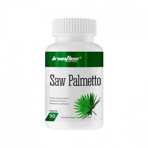 Saw Palmetto, 90 piezas, IronFlex. Testosterona Boosters. General Health Libido enhancing Anabolic properties Testosterone enhancement 