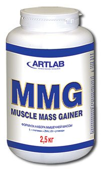Muscle Mass Gainer, 2500 г, Artlab. Гейнер. Набор массы Энергия и выносливость Восстановление 